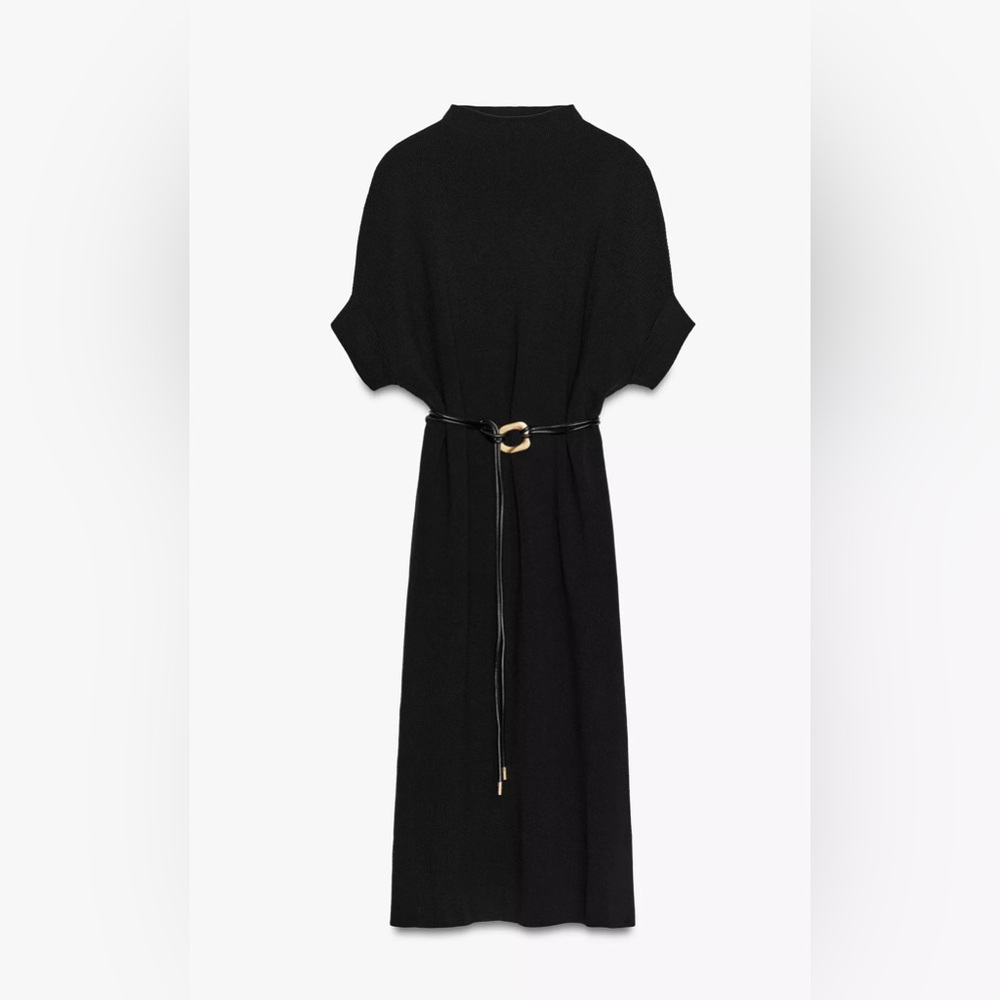 Zara Black Maxi Dress - Picture 5 of 7